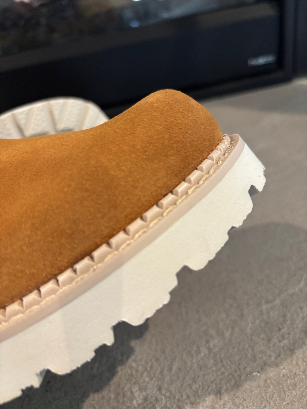 Ariat Fat baby full-grain leather suede,lightweight,elastic gore,short,Western - Picture 9 of 11